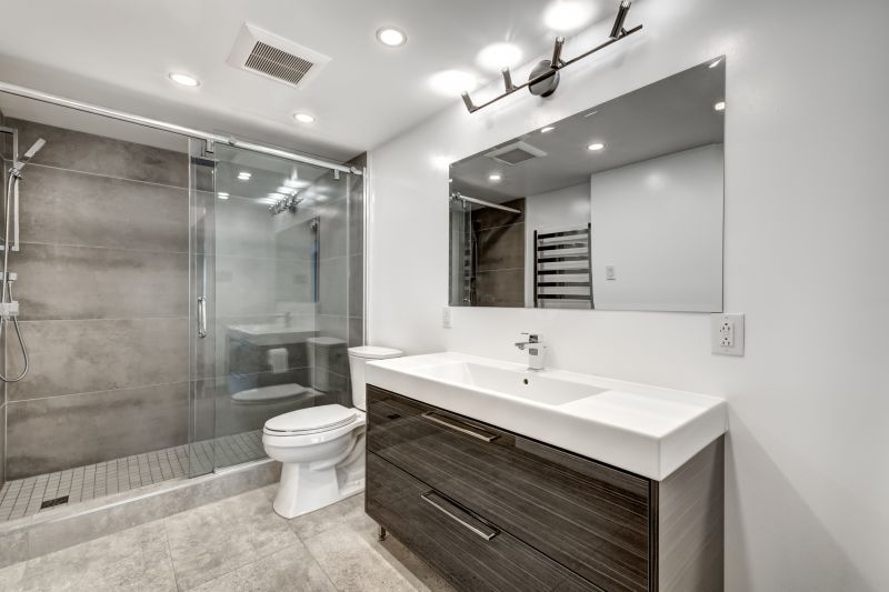 Contemporary Vanity and Lighting